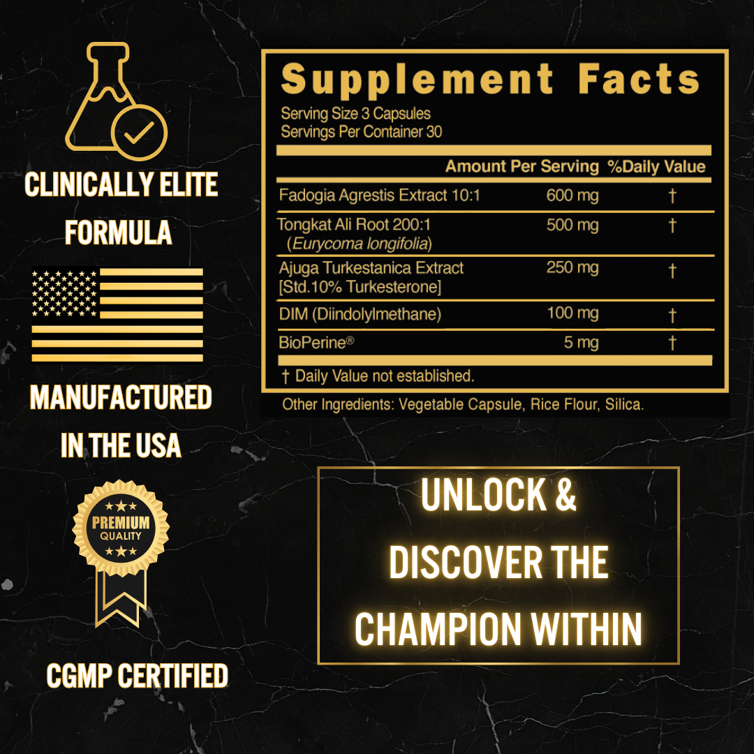 ApexFuel Alpha Male Stack Testosterone Booster